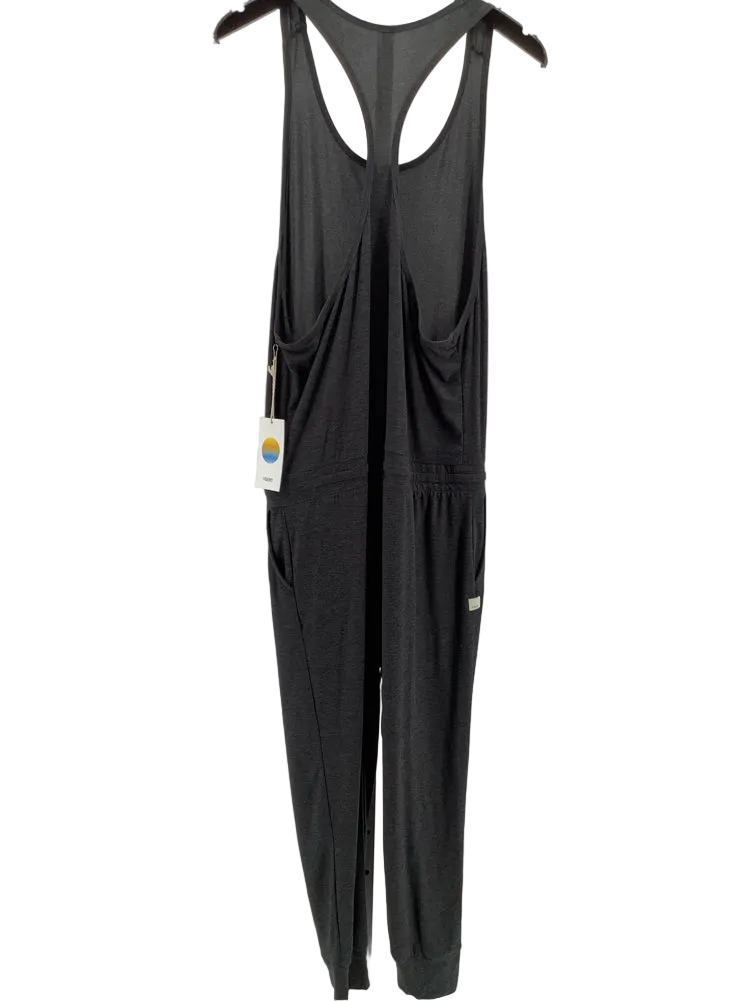vuori Size L Gray Luna Jumpsuit