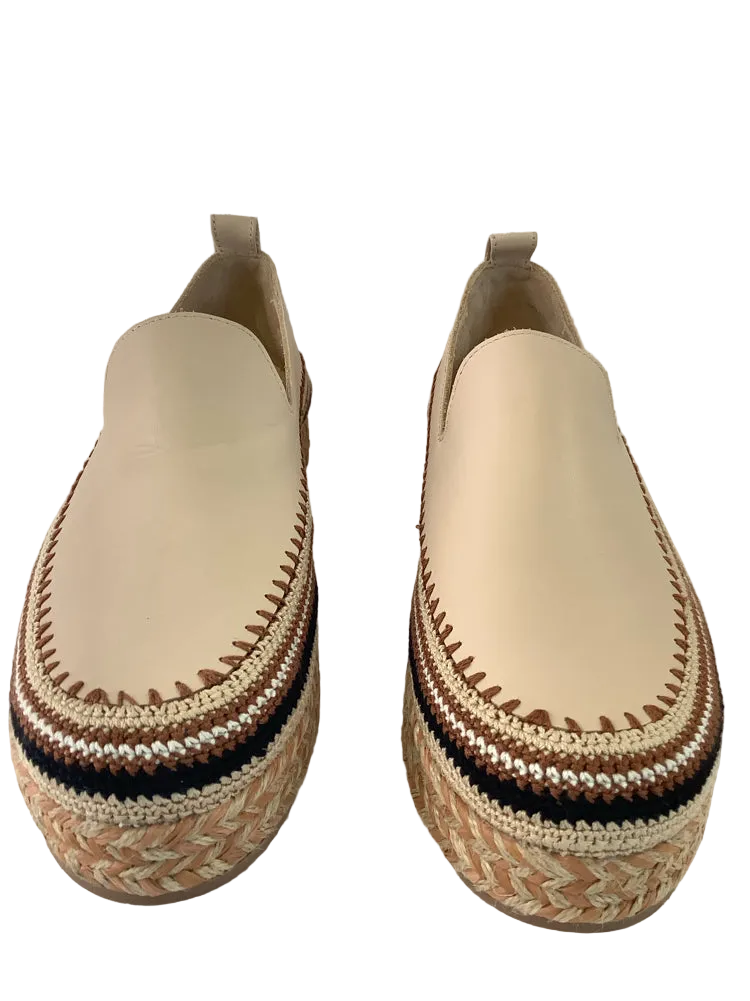 Ulla johnson Shoe Size 7 Tan Multi LUCIA Espadrille