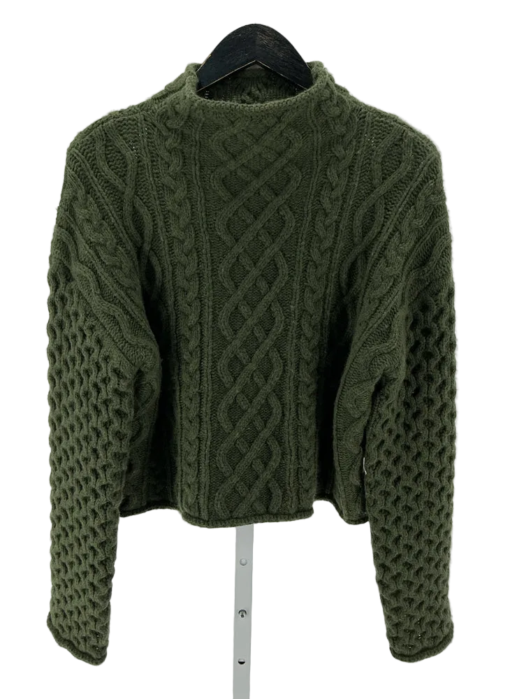Hyacinth House Size S Green Sweater