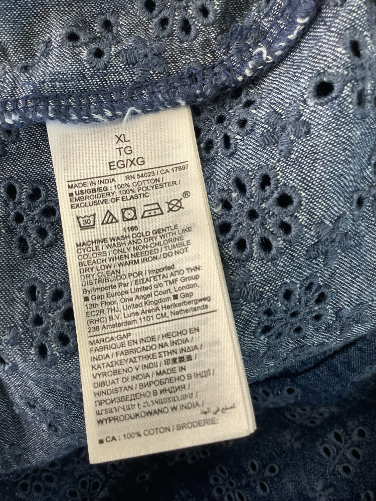 Gap x Doen Size XL Navy Dress