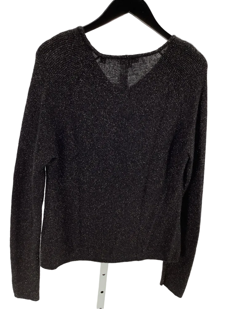 Vince Size XL Black & Gold Sweater