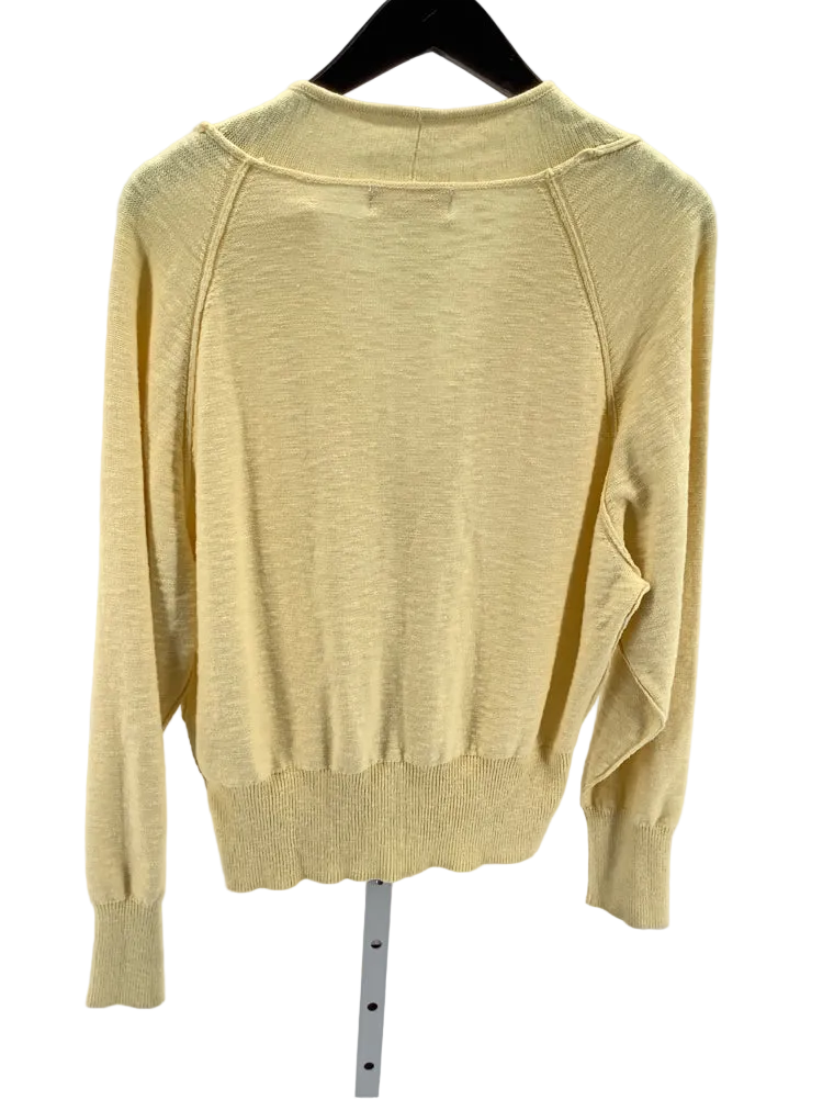 Free People Size S Yellow Sweater