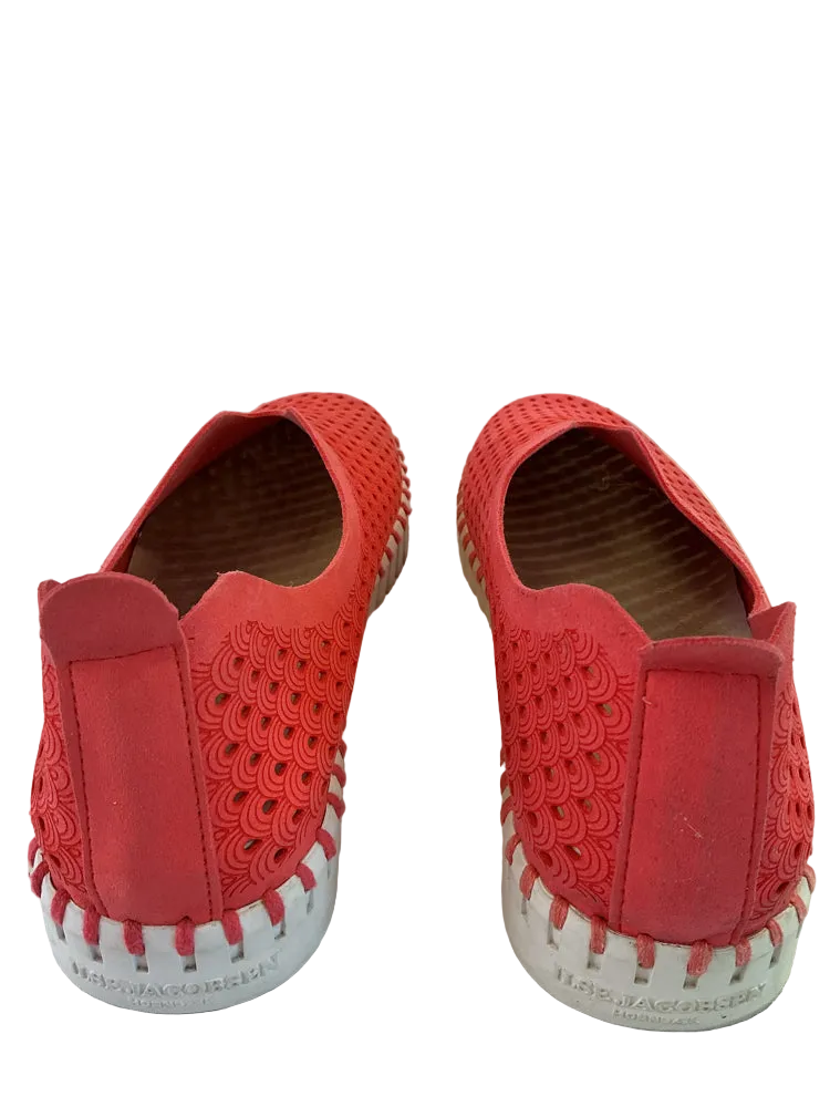 Ilse Jacobsen Shoe Size 8.5 Coral Tulip Sneakers