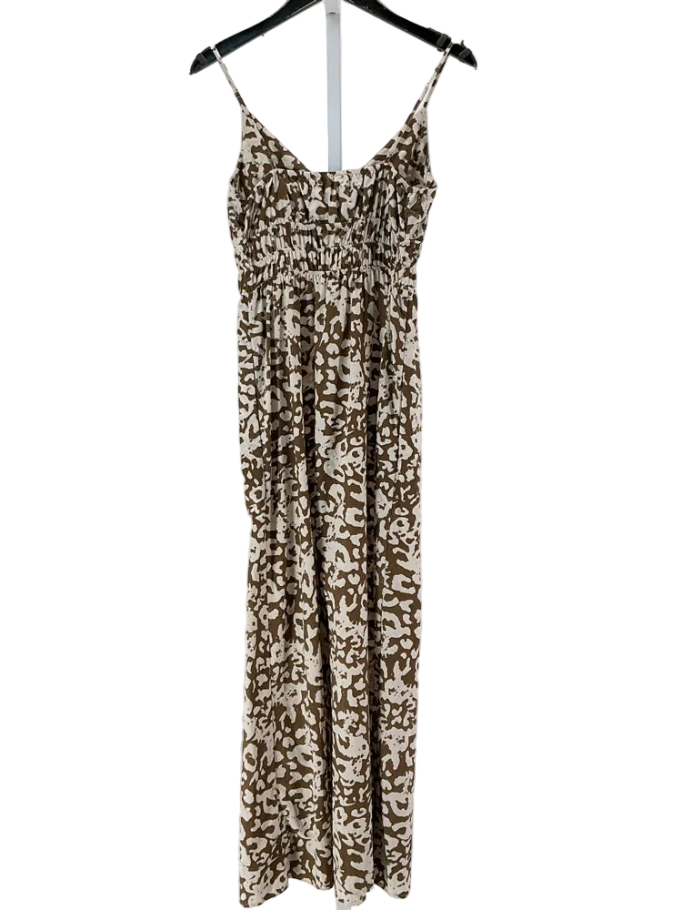 Rails Size S Brown & Cream Justine Dress