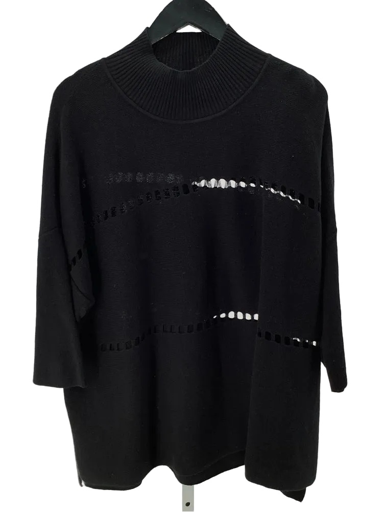 French Connection Size L Black Sweater