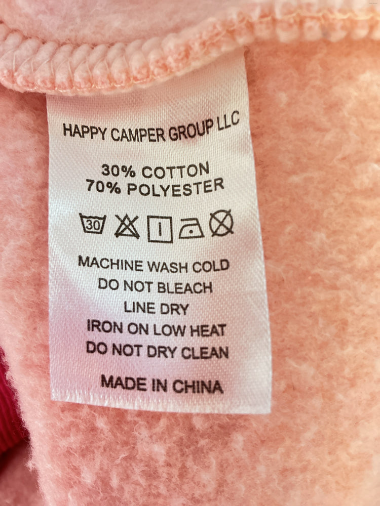 Happy Camp3r Size XL Pink Sweatshirt