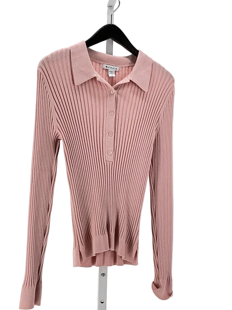 Athleta Size L Pink Shirt