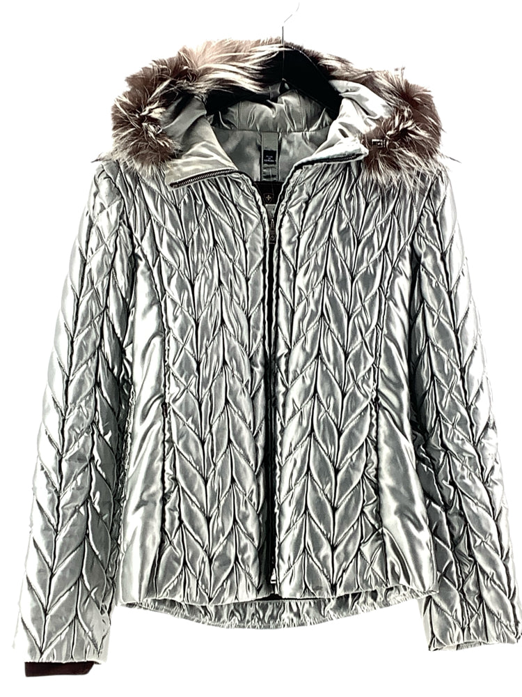 Post Card Size 4 Silver Coat