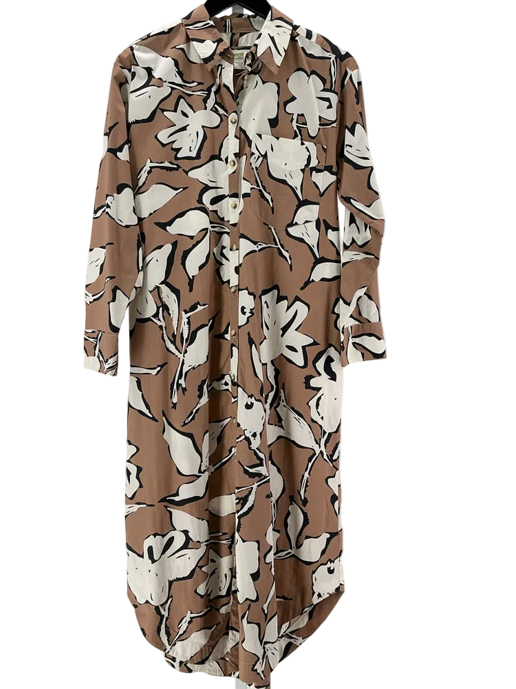 Maeve Size S Brown Multi Dress
