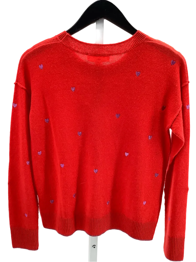 Lisa Todd Size XS Red & Pink Sweater