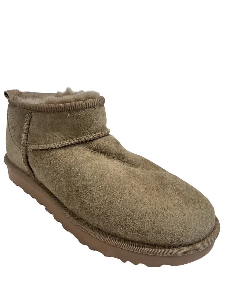 Ugg Shoe Size 9 Brown Ultra Mini Booties