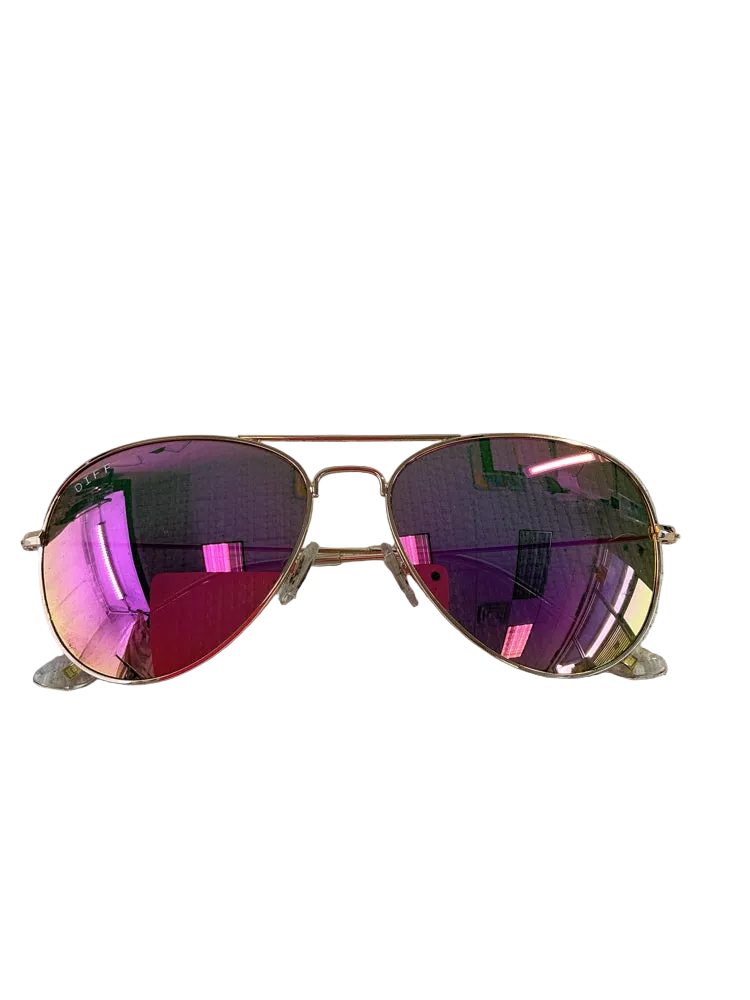 Diff Pink Sunglasses