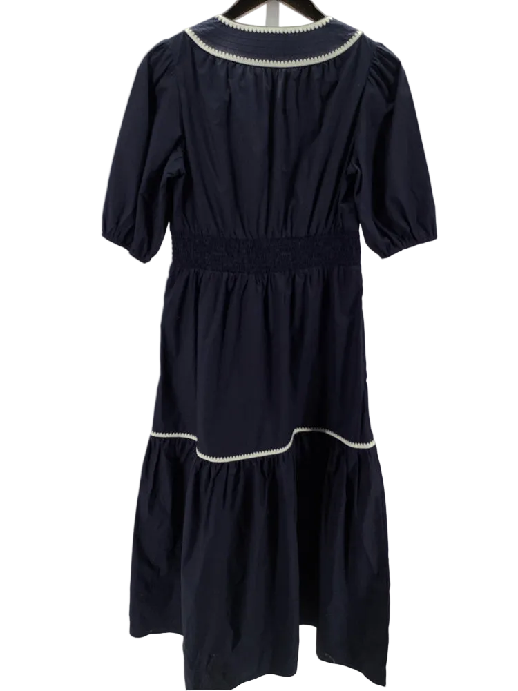 Boden Size 2 Navy & white Rhea Dress