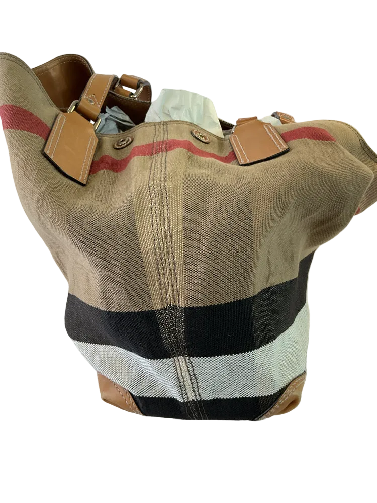 Burberry Brown Multi Handbags