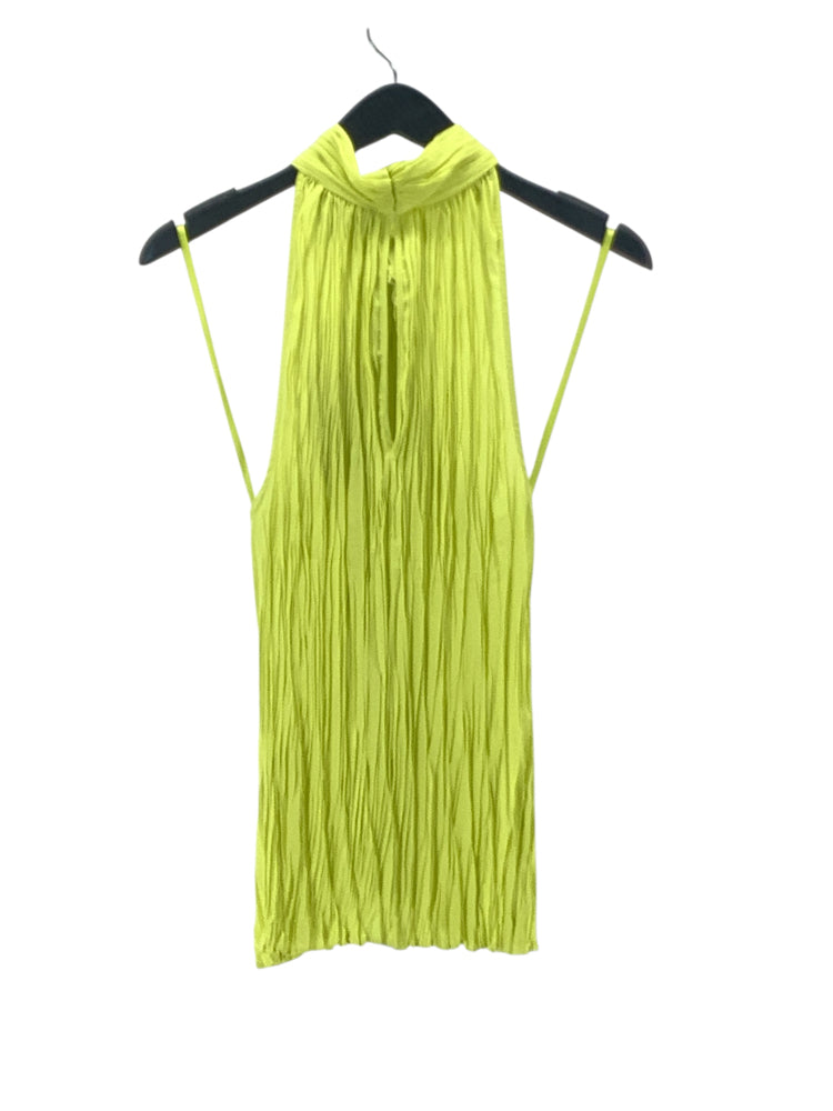White House Black Market Size 10 Yellow Tank Top