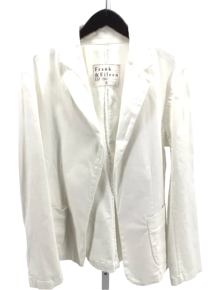 Frank & Eileen Size XL White Dublin Blazer
