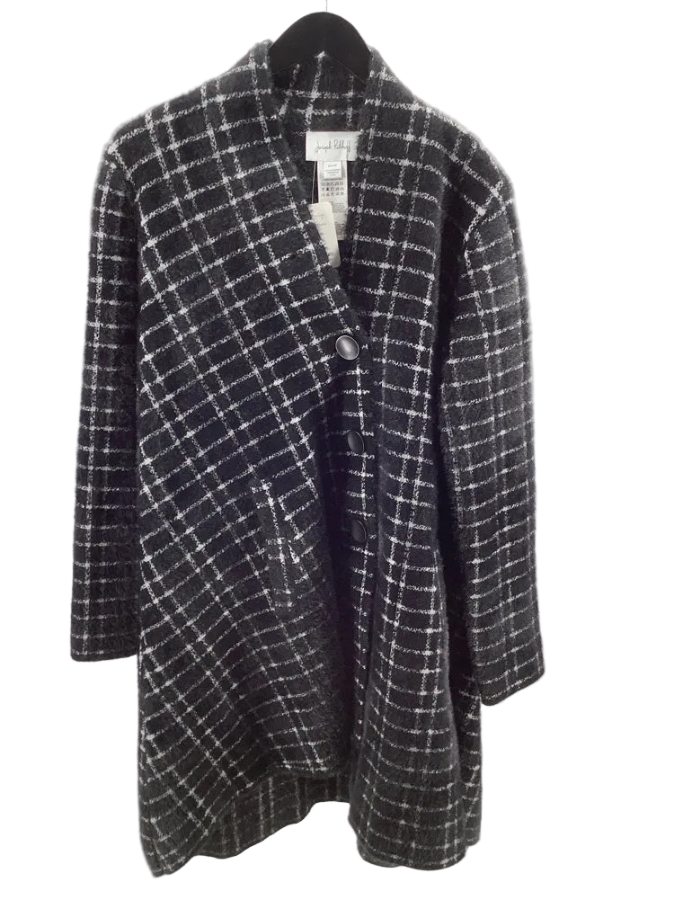 Joseph Ribkoff Size XS Black & White Cardigan