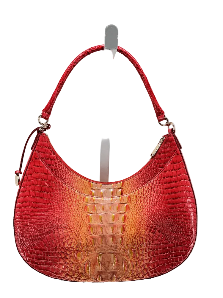 Brahmin Red & Orange Bekka Handbags