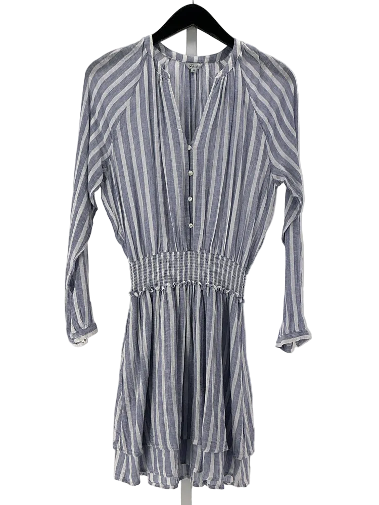 Rails Size XS Blue & White Dress