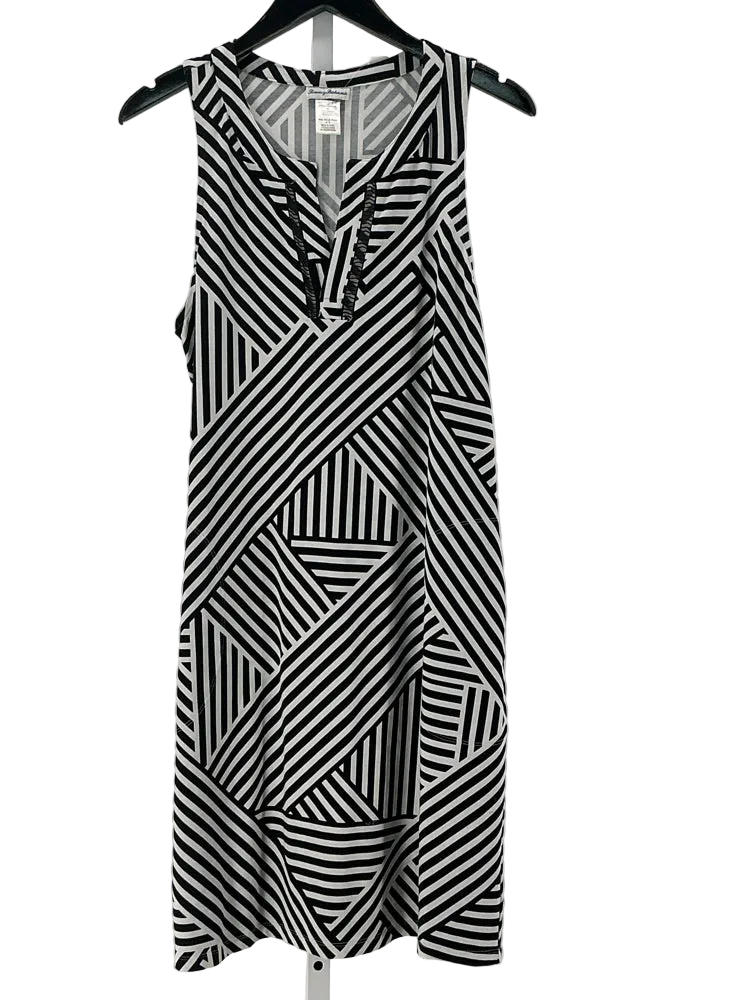 Tommy Bahama Size M Black Dress