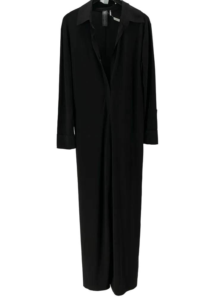 Norman Kamali Size M Black Jumpsuit