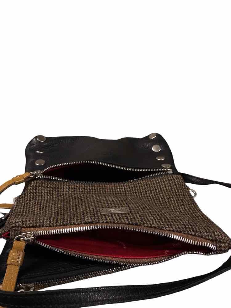 Hammitt Black & Brown Dillon Edison Handbags