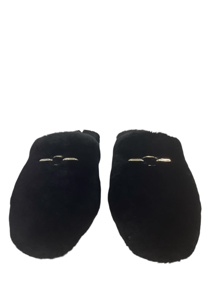 Anine Bing Shoe Size 9 Black Mules
