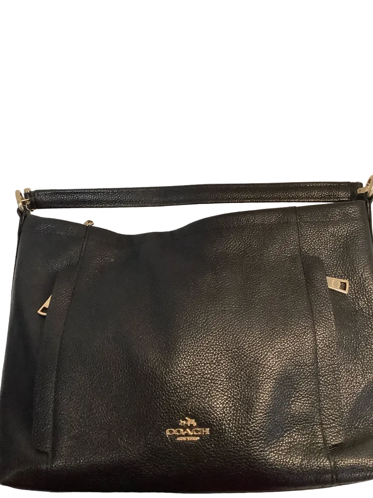 Coach Black Scout Handbags