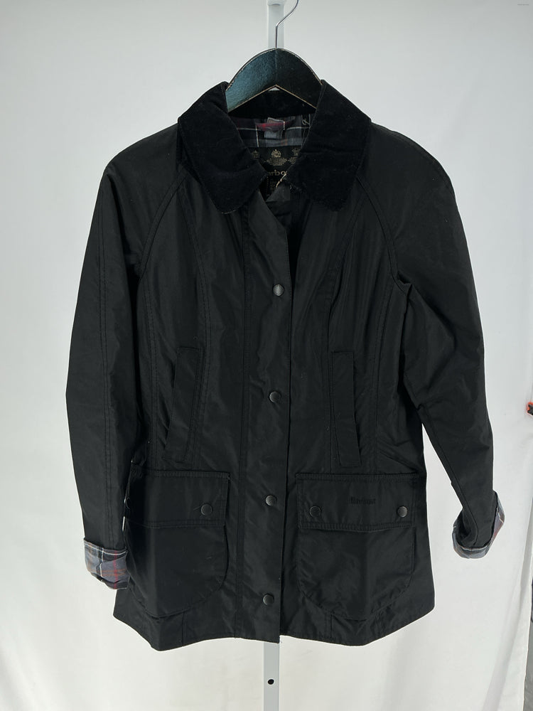 Barbour Size 4 Black Jacket