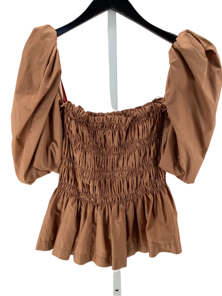 Johanna Ortiz Size S Brown Shirt