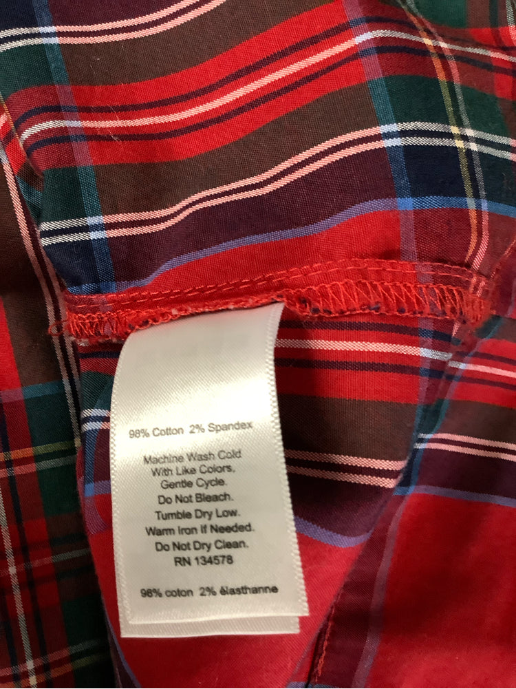 Vineyard Vines Size S Red multi LA Alto Dress
