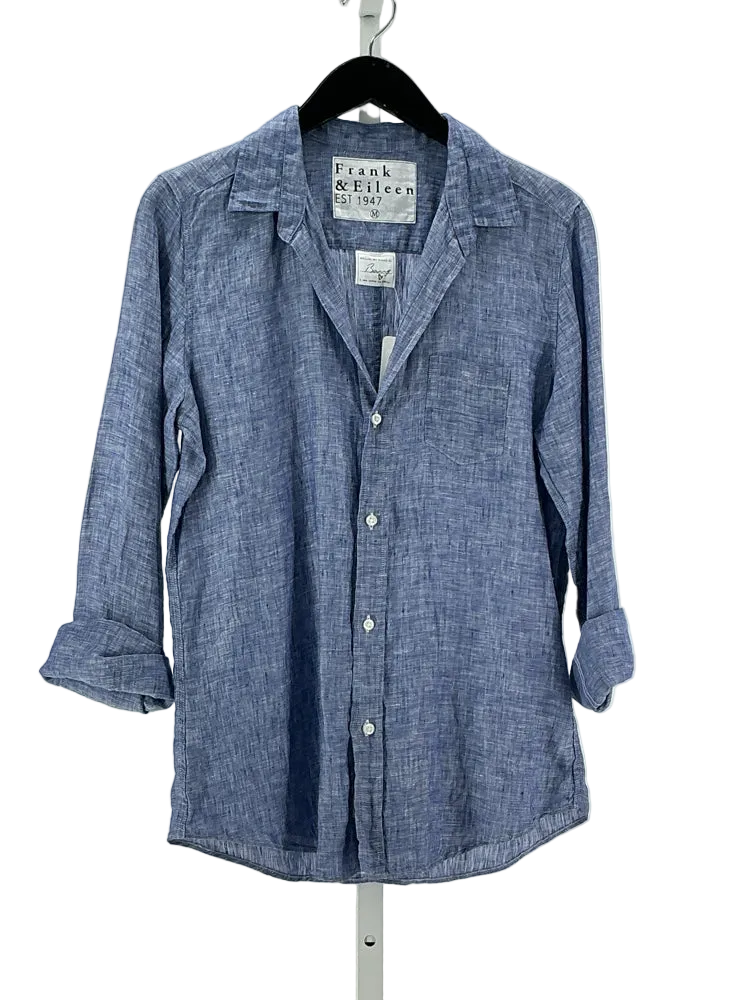 Frank & Eileen Size M Blue Shirt