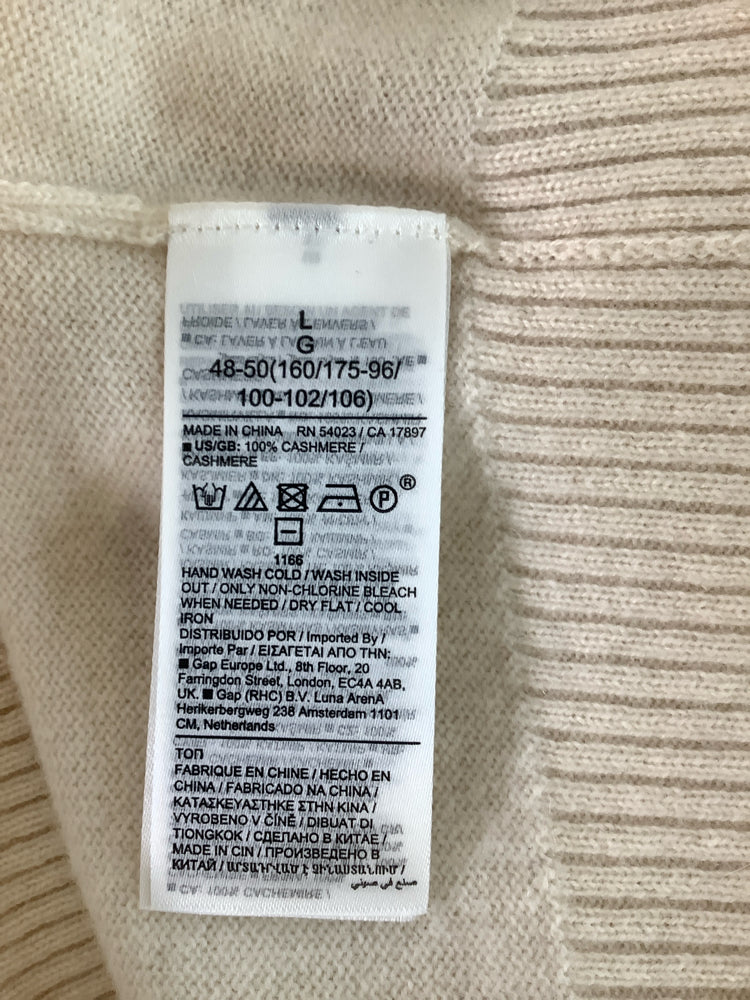 Banana Republic Size L White Sweater