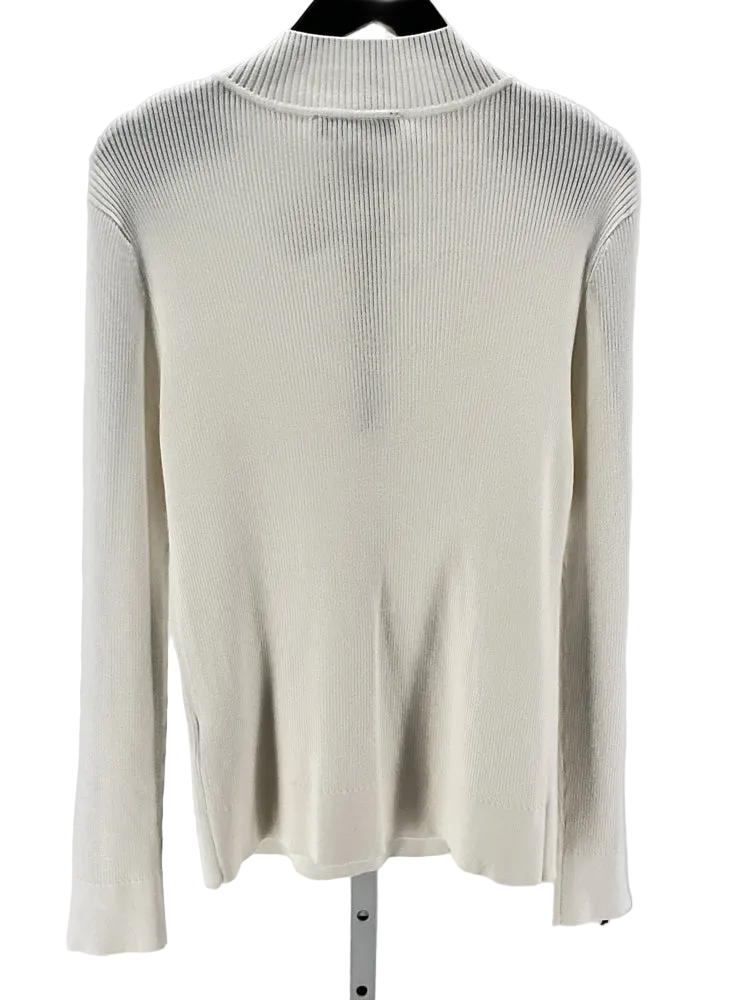 DKNY Size XL White & black Shirt