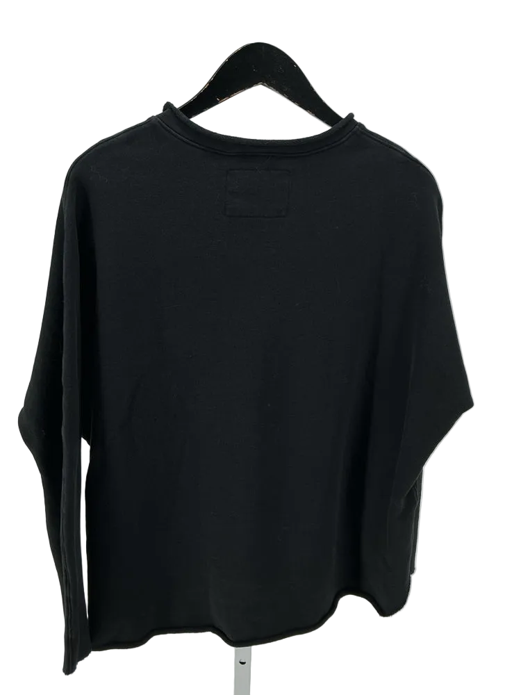 Frank & Eileen Size S Black Sweatshirt