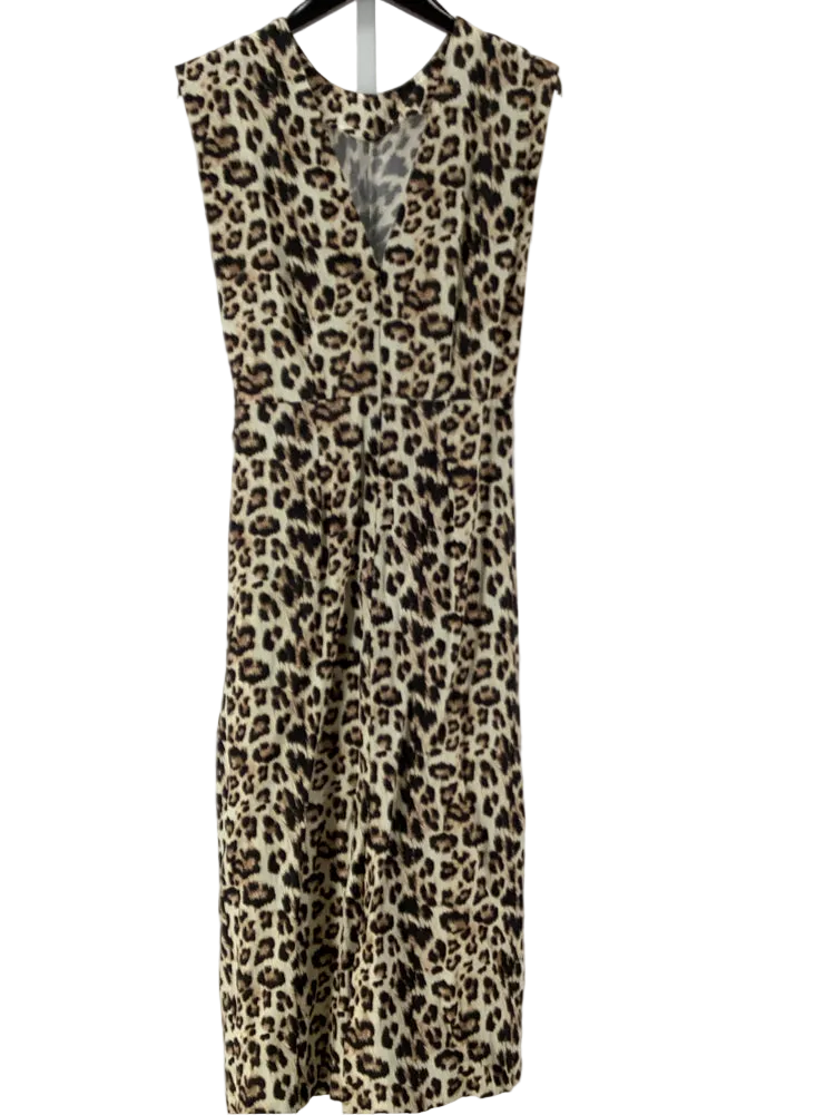 Zara Size L Black & Tan Dress