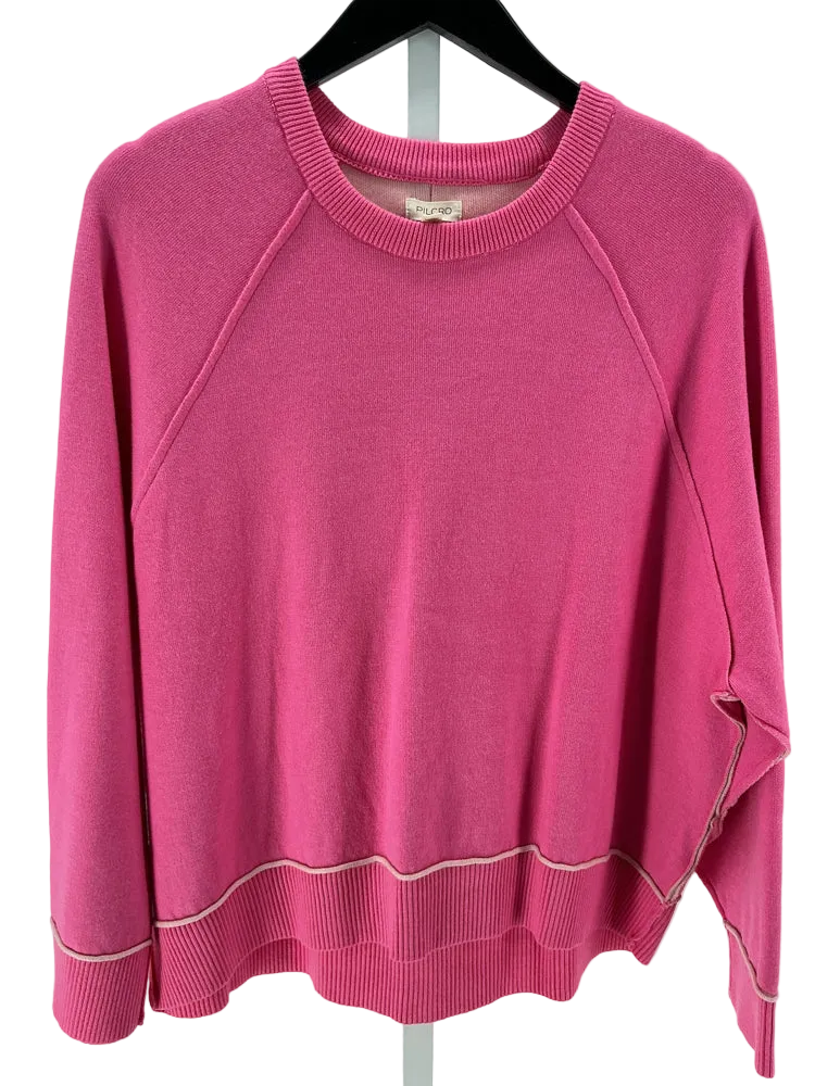 Pilcro Size M Pink Sweatshirt