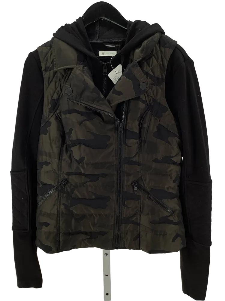 Blanc Noir Size L Black & Olive Jacket