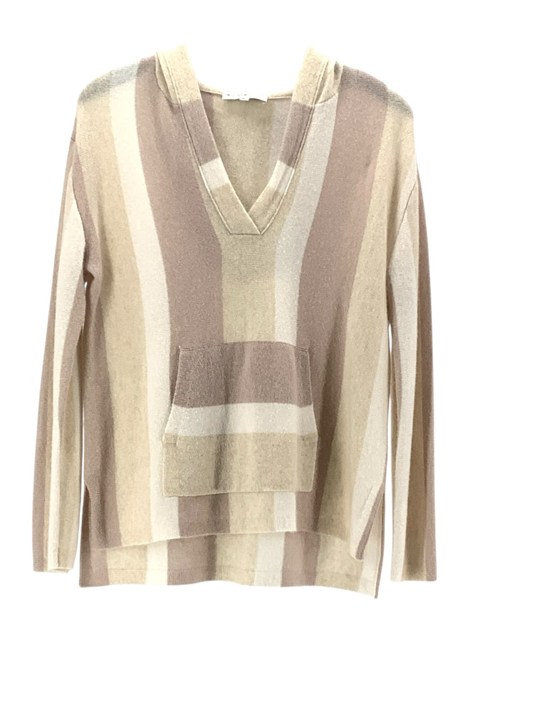 White + Warren Size XS Tan Multi Sweater