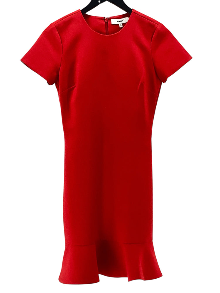 Likely Size 2 Red Dress