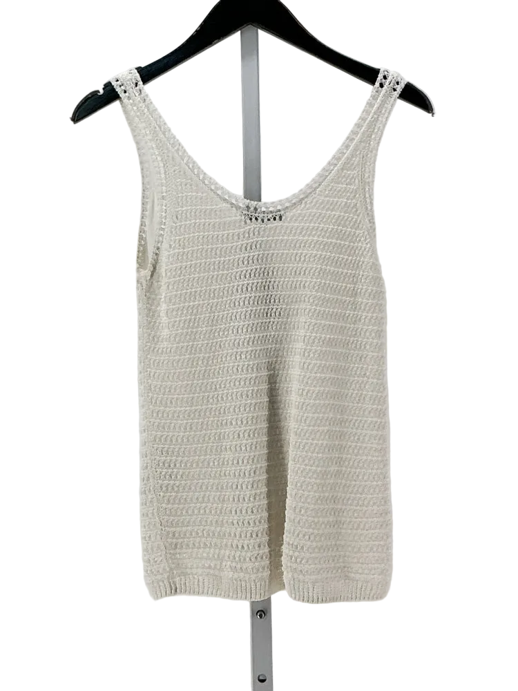 Vince Size S White Tank Top