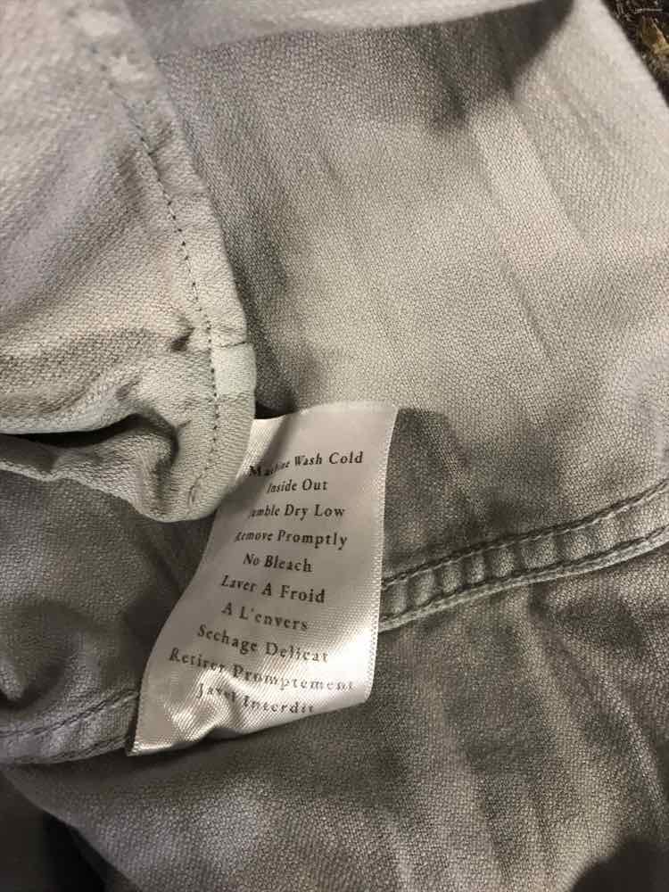 Frank & Eileen Size S Gray Eileen Shirt