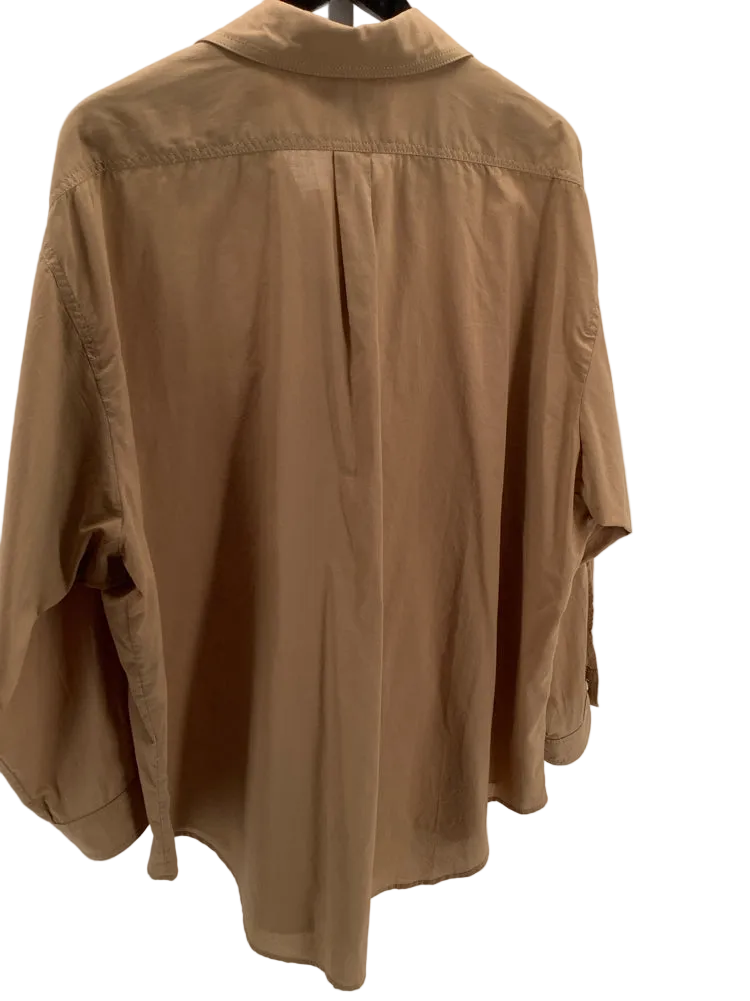 Rachel Comey Size M/L Brown Shirt