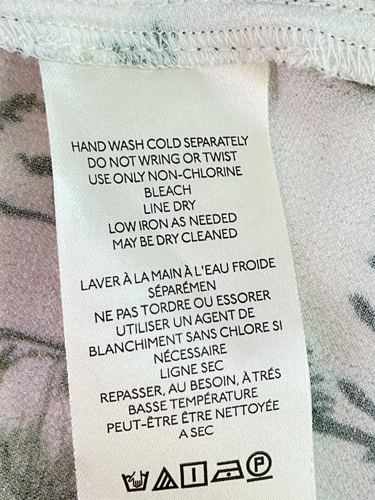 Anthropologie Size S Green & White Shirt