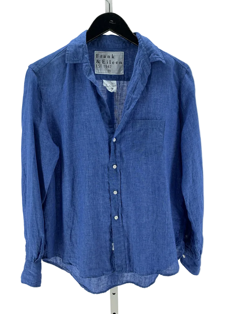 Frank & Eileen Size XS Blue Shirt