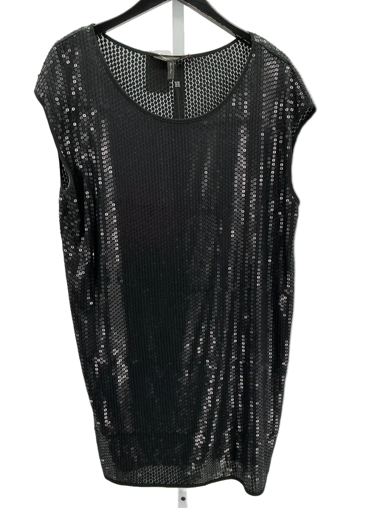 Bcbg Size L Black Dress