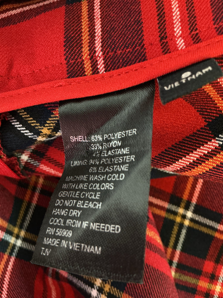 Alex Marie Size 8 Red multi Skirt