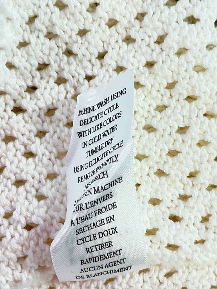 Frank & Eileen Size S White Sweater
