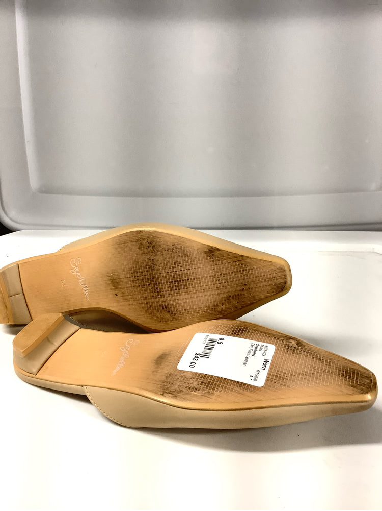 Seychelles Shoe Size 8.5 Tan Mules