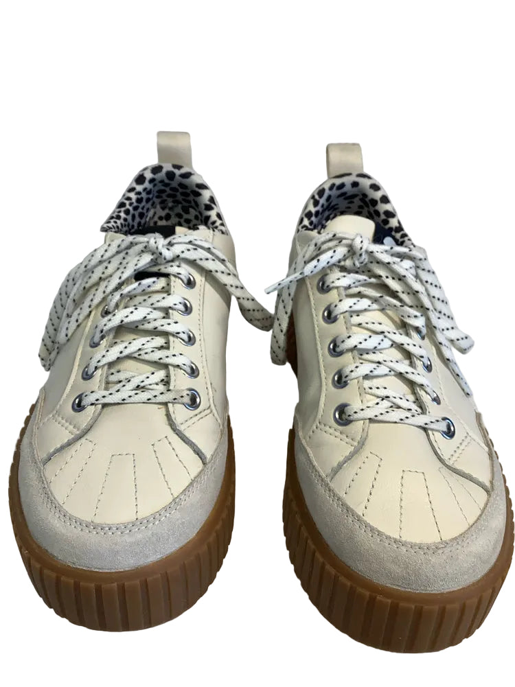 Sorel Shoe Size 8 White & black Sneakers